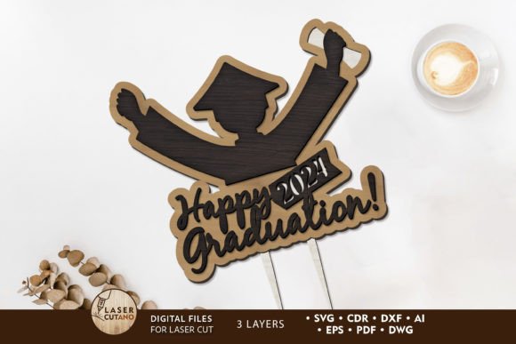 2024 Graduation Laser Cutting & Cake Toppers