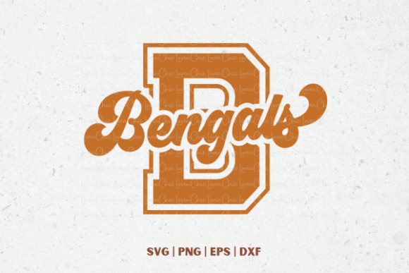 Bengals Football Sport Team Graphics for T-Shirt Designs