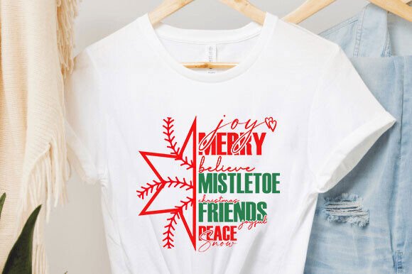 Christmas Quotes Snowflake SVG for Graphics and T-Shirt Designs