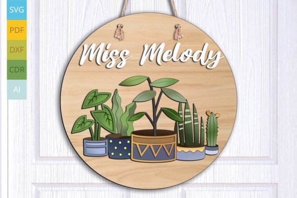 Flowers Classroom SVG: Laser Cutting & Signs
