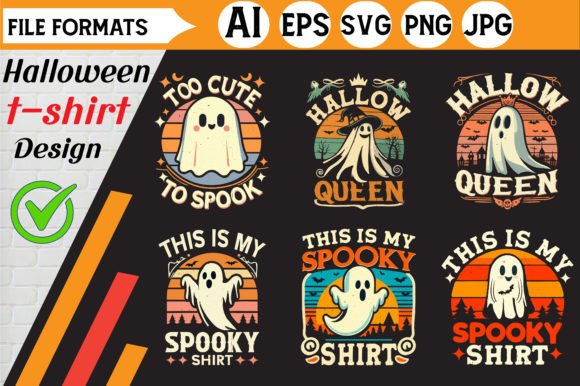 Halloween Graphics for T-Shirt Designs