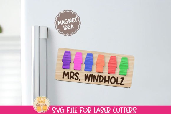 Laser Cutting Ornaments: Teacher Eraser SVG