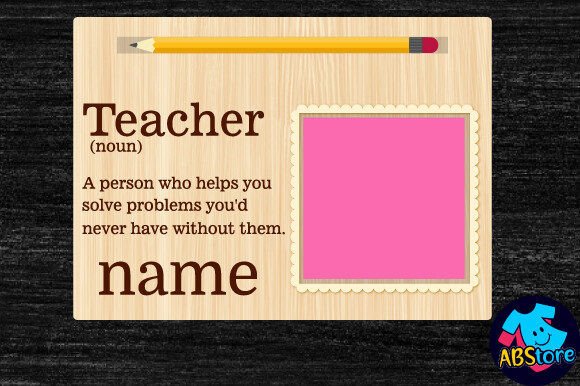 Laser Cutting Stands: Teacher Note Pad Holder