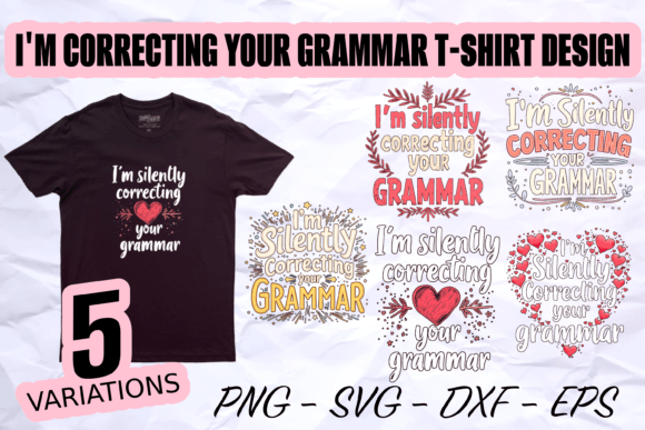 Reviewing the I'm Silently Correcting Grammar Tee