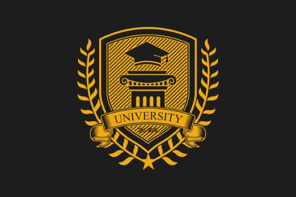 University College School Badge Logo Graphics